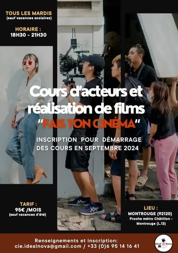 cours de cinema ideal nova